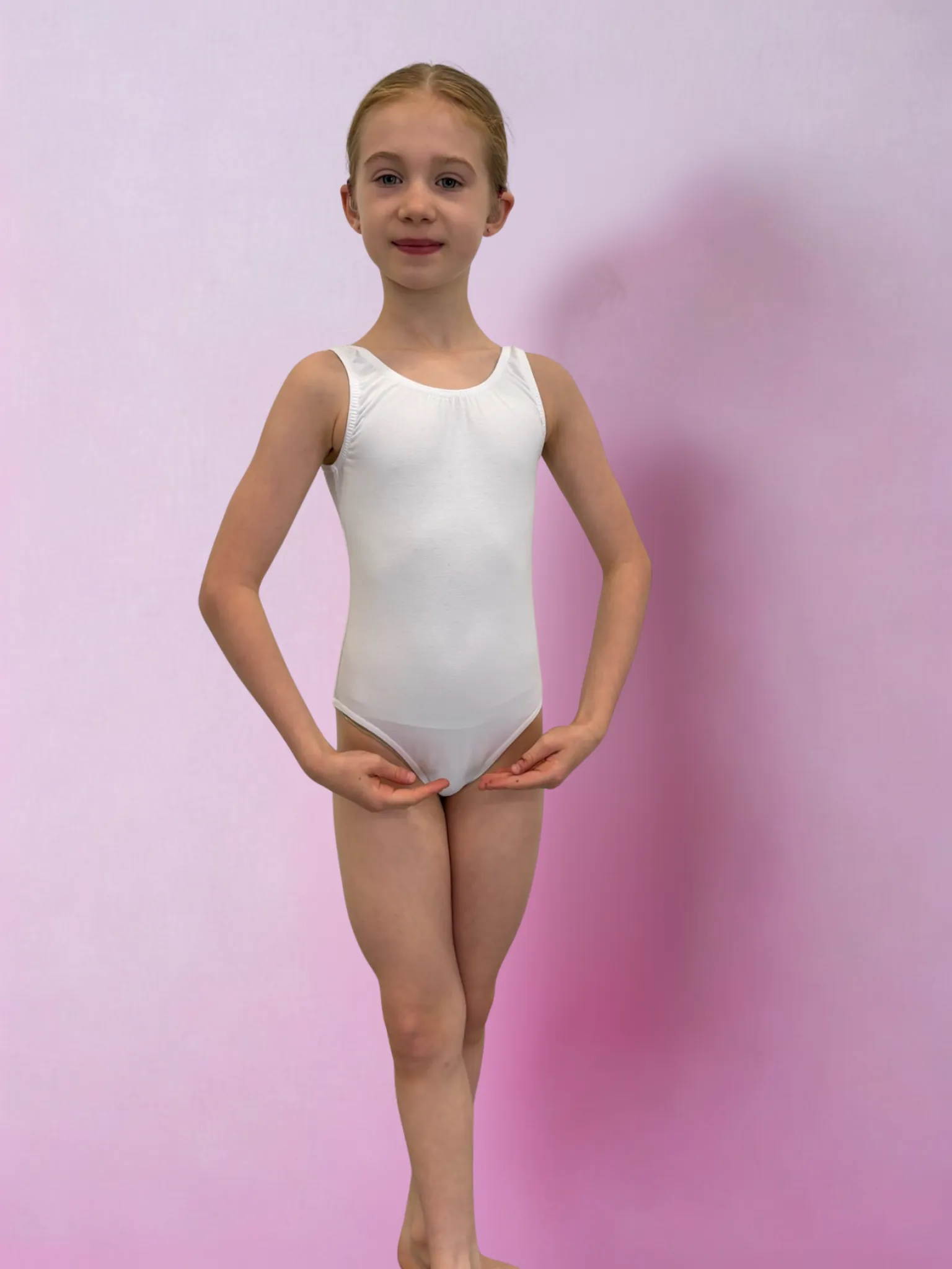 White Leotard