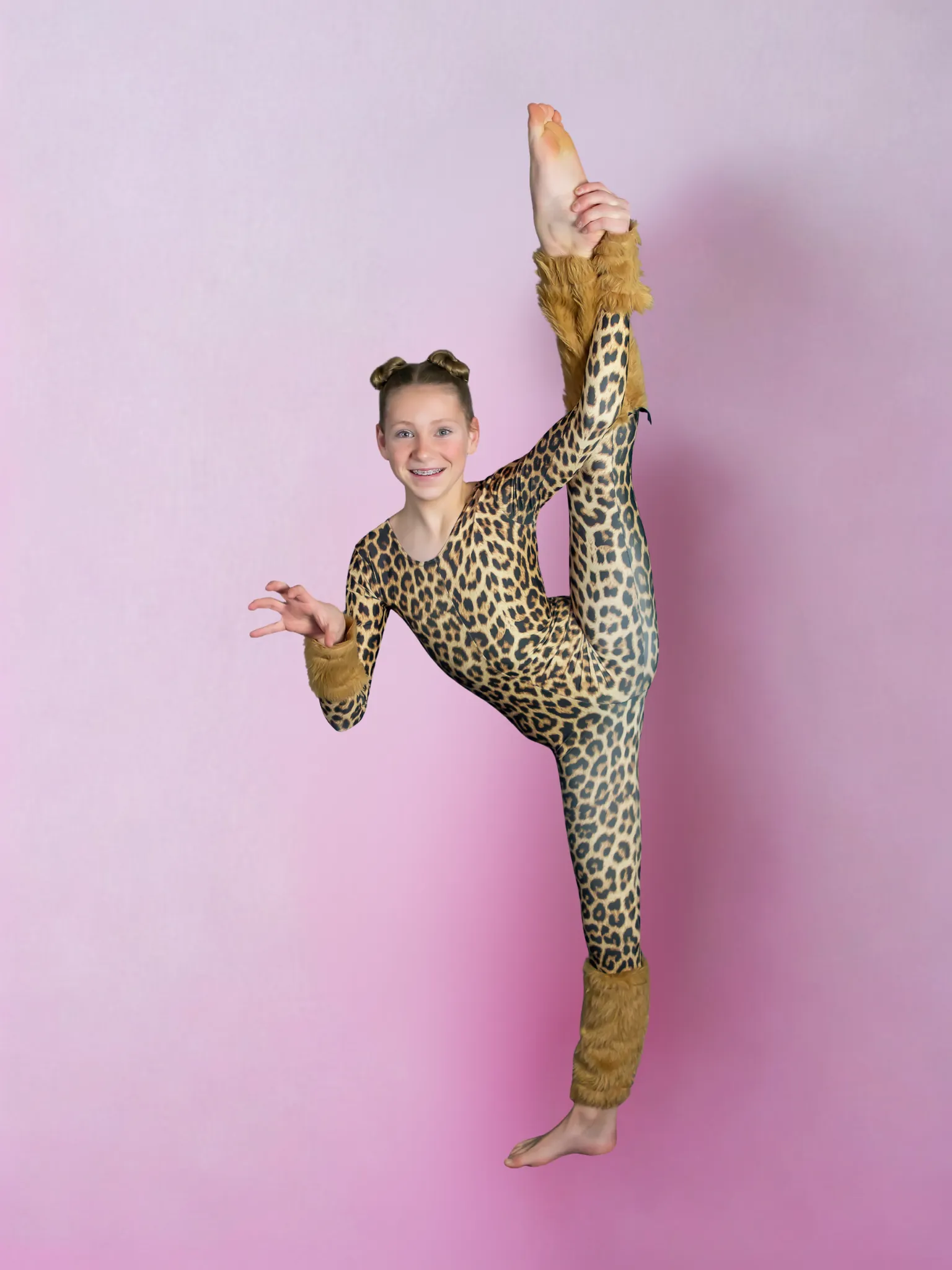 Animal Print Unitard