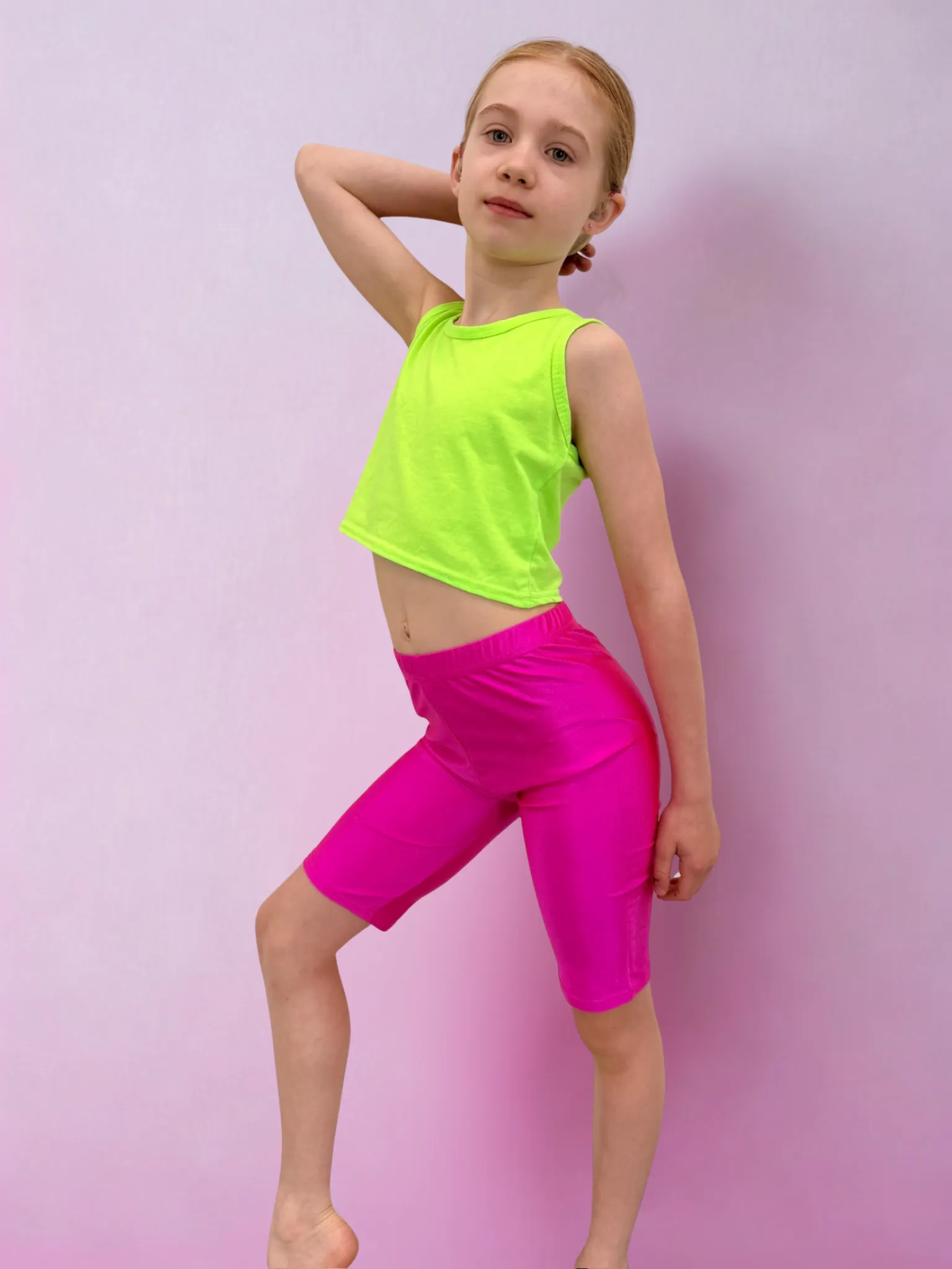 Pink shorts