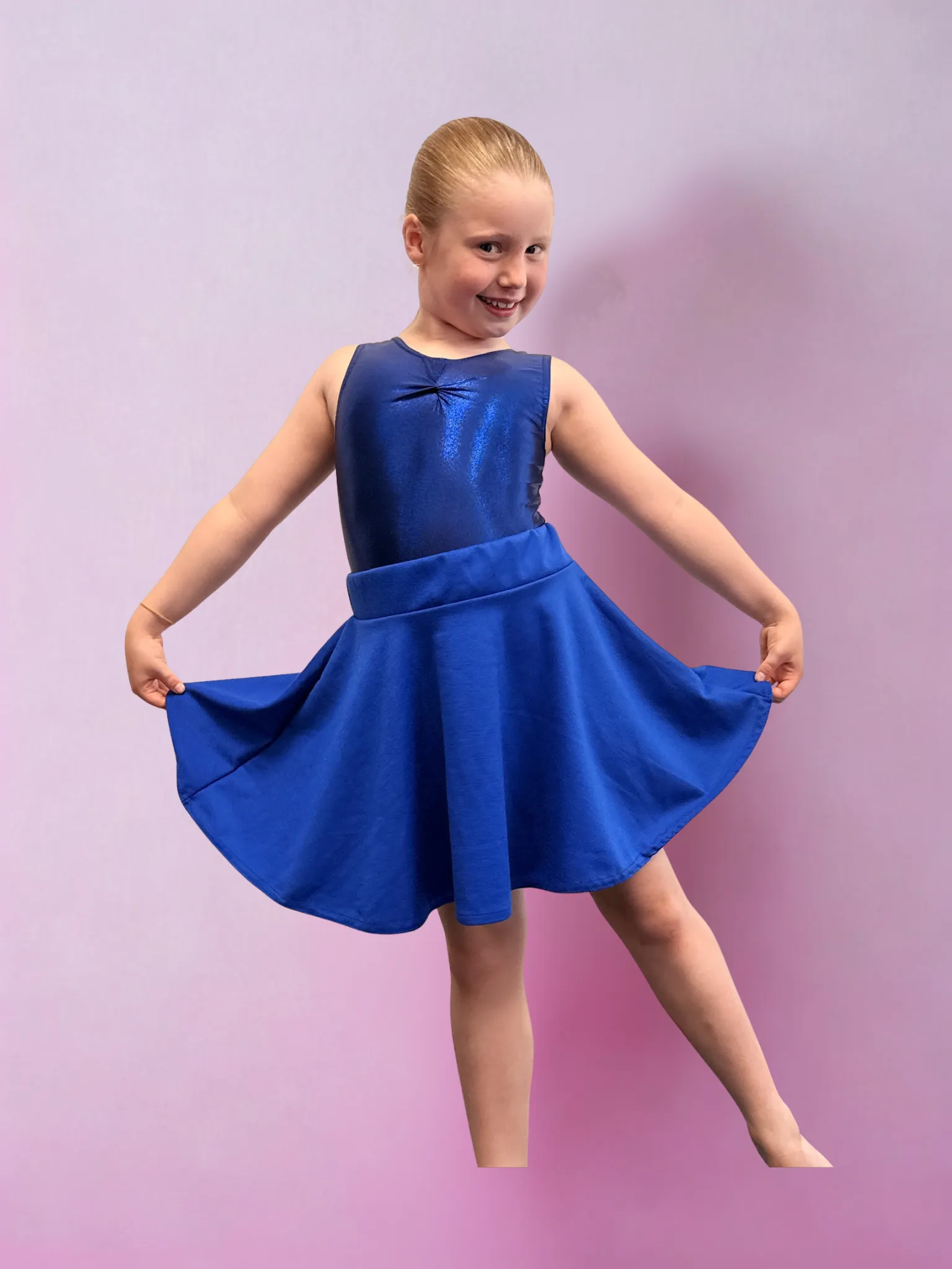 Circle Skirt - Blue