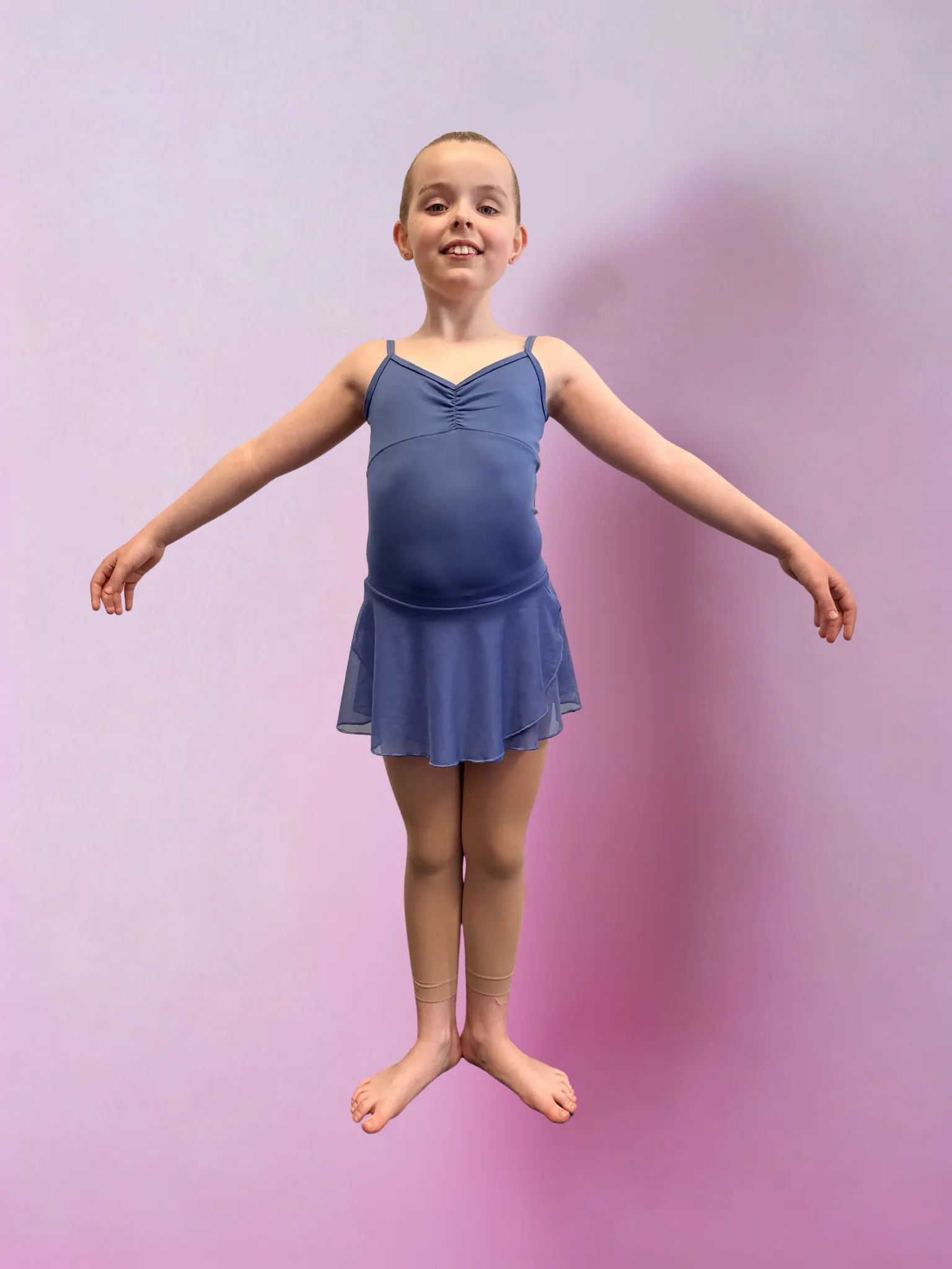 Dusky Blue Leotard