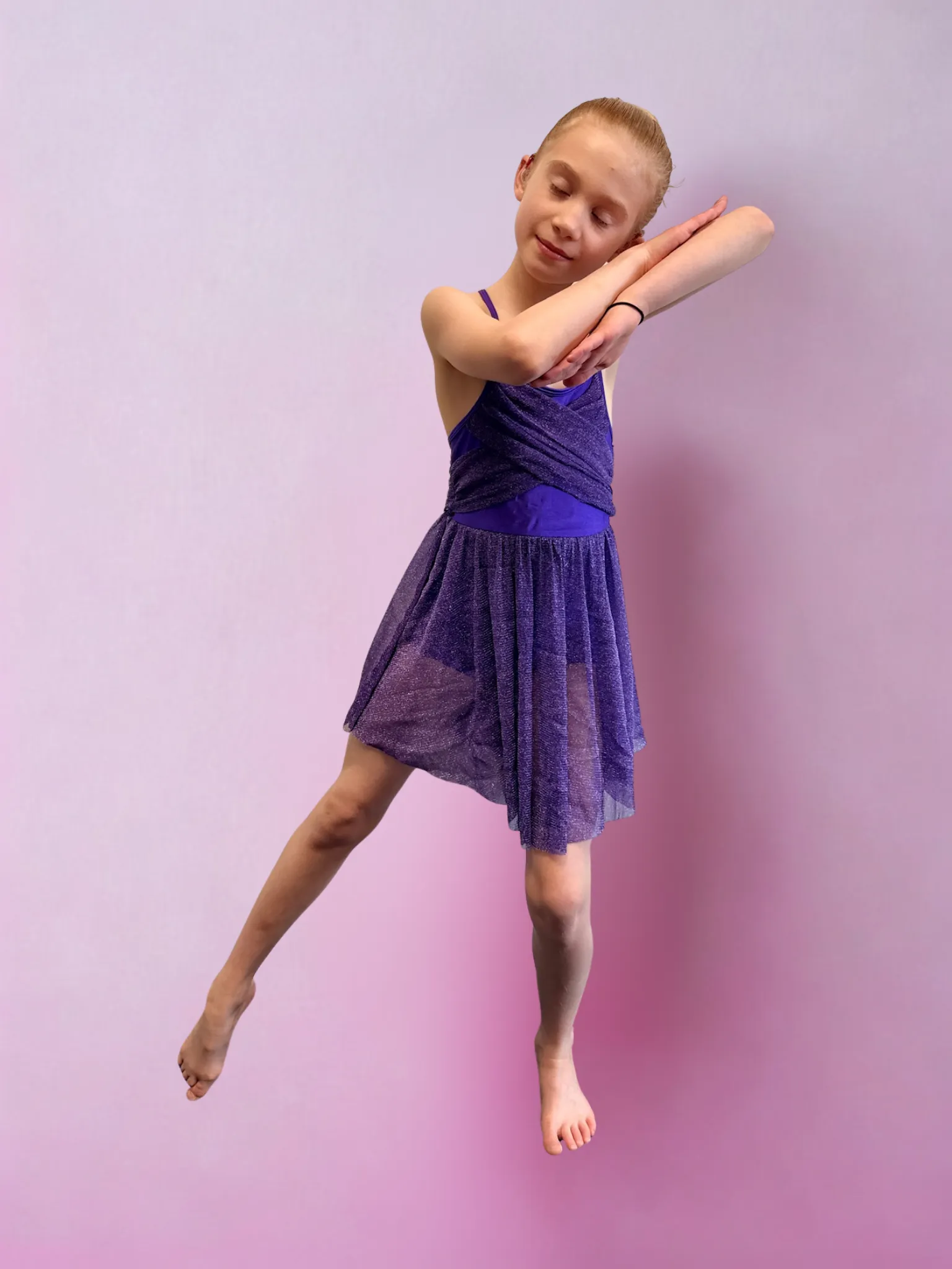 Sparkle Dress - Purple 