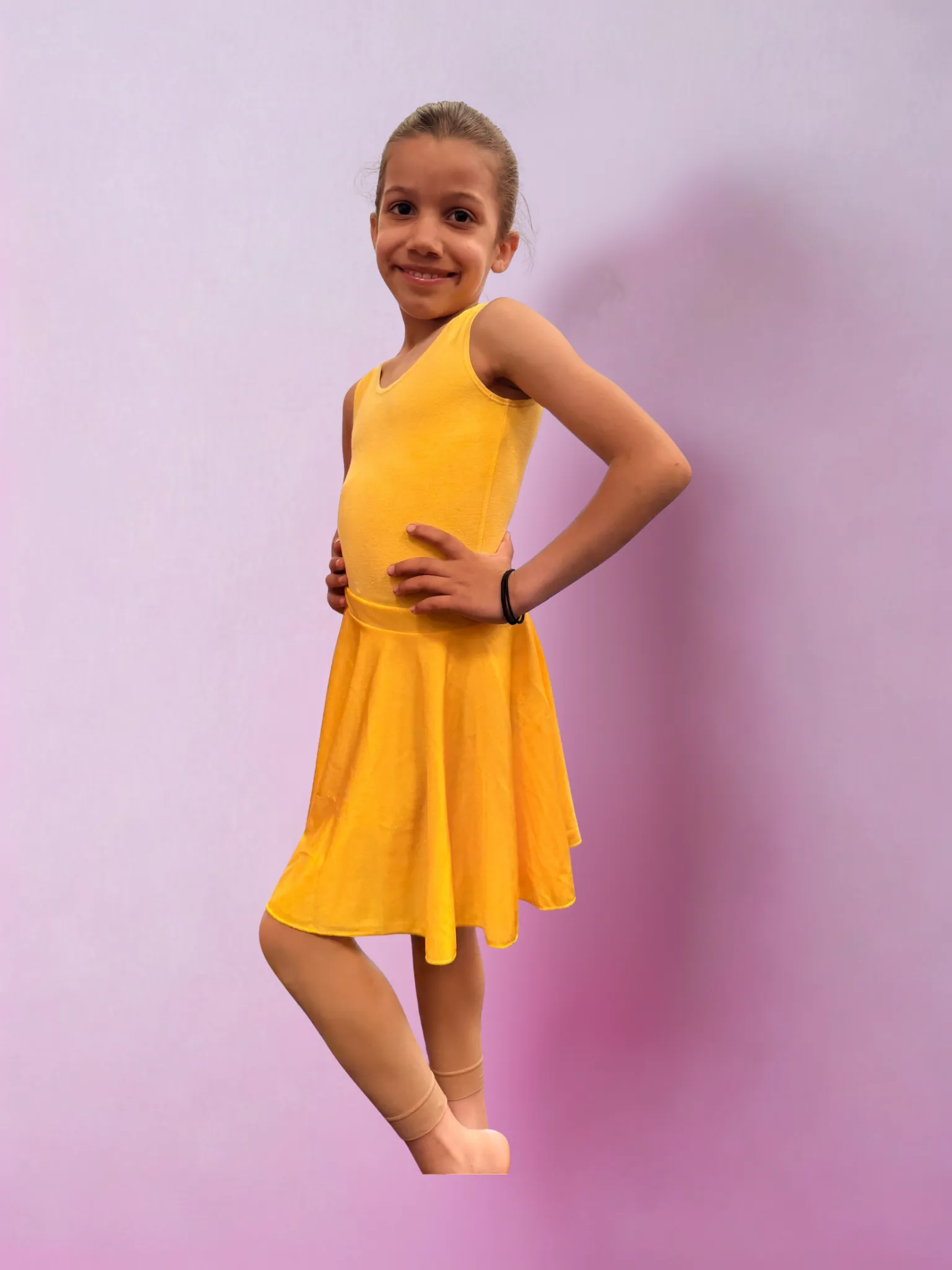 Circle Skirt - Yellow