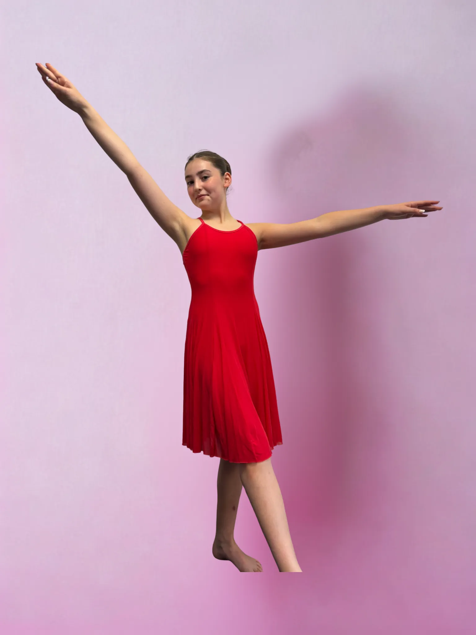 Red Strappy Dress