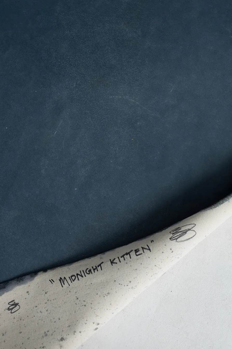 MIDNIGHT KITTEN - 2m by 3m