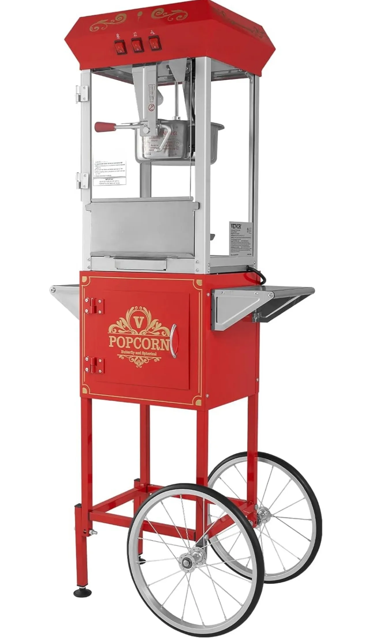 POPCORN MACHINE WITH STAND
