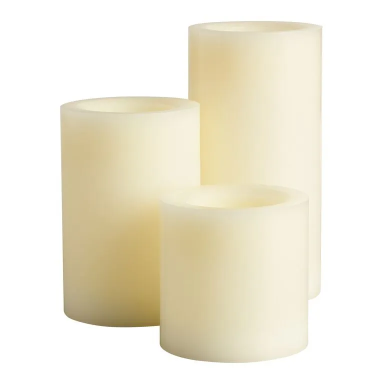 Bulk Flameless Mixed Height LED Candles 