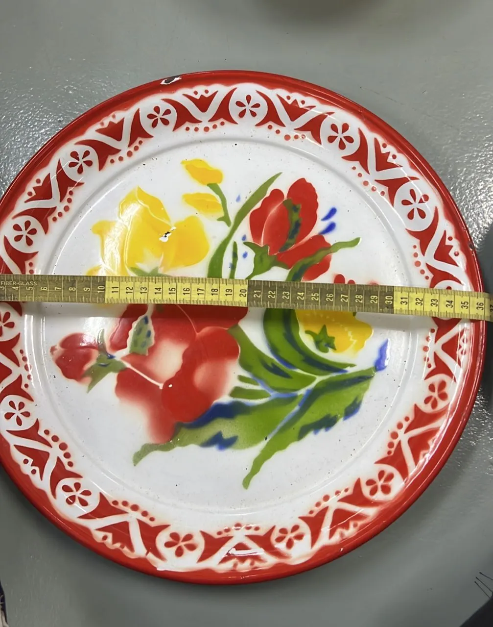 Talam Ros Merah 36cm