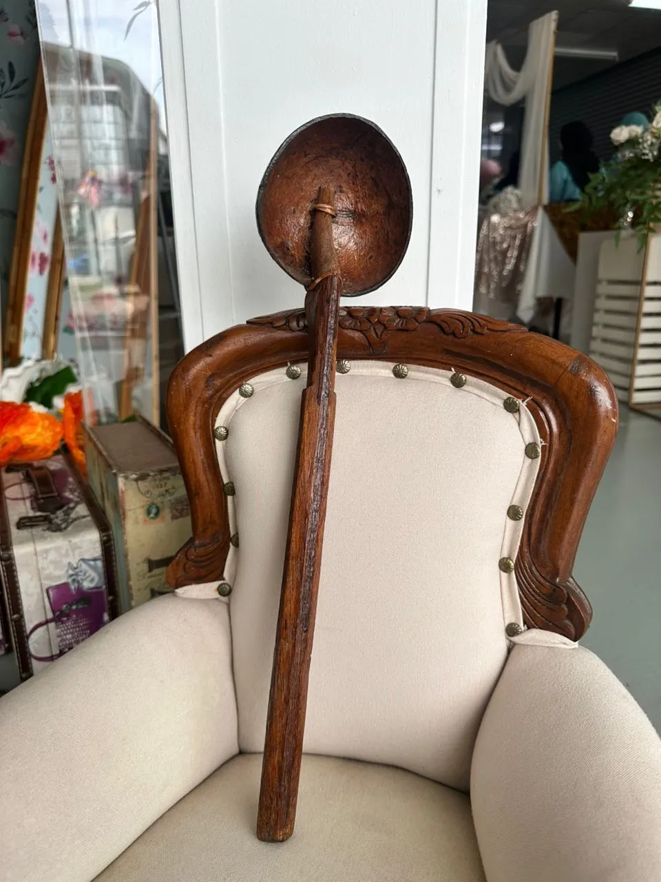 Senduk tempurung panjang 