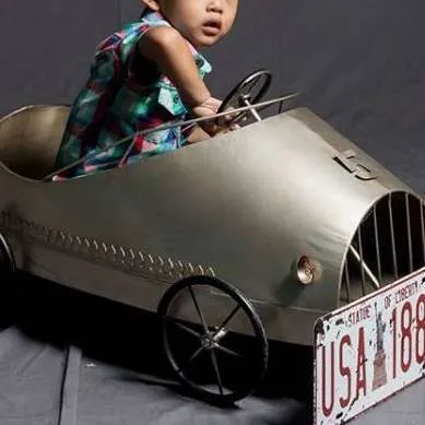 (CYB) NEWBORN/KIDS Props - Car Carriage