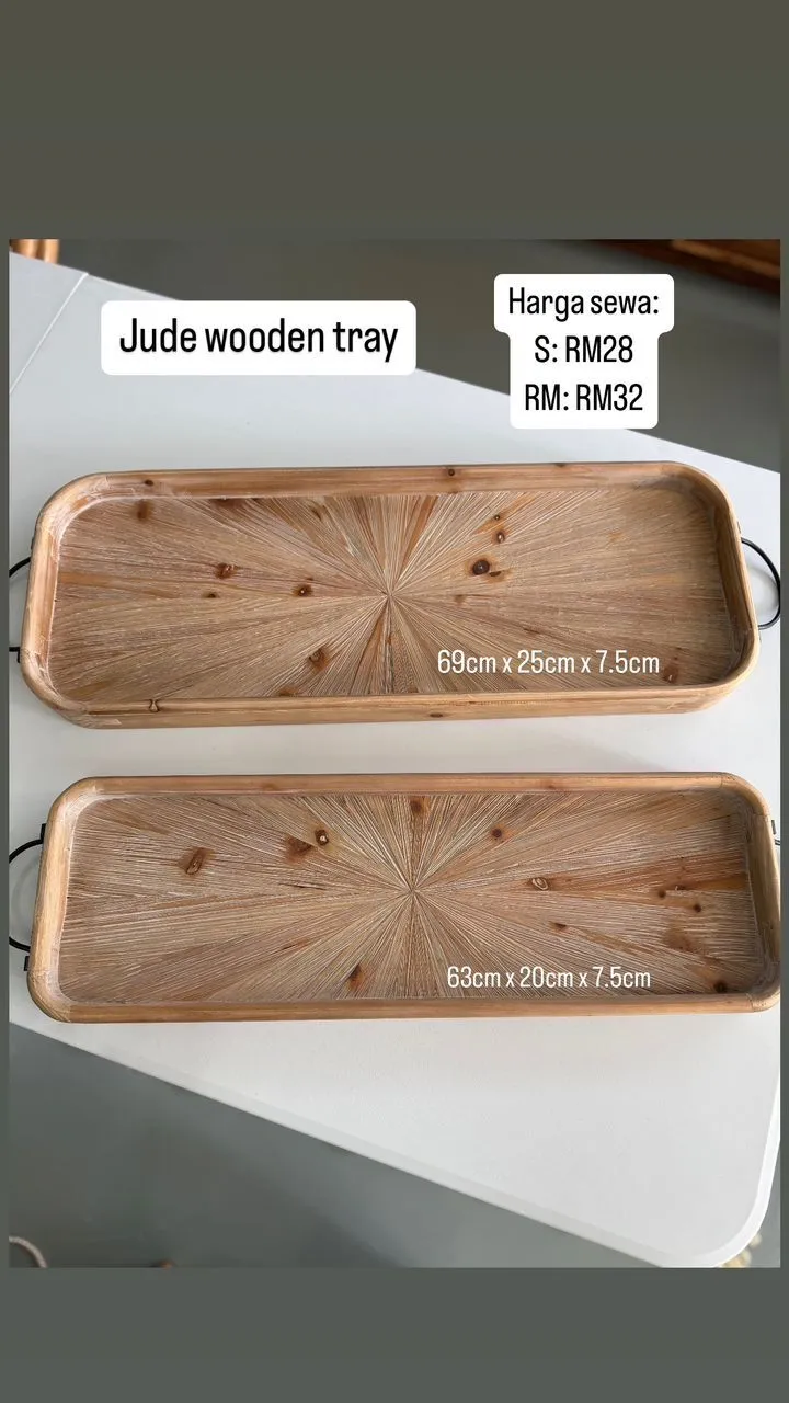 Jude Wooden Tray 