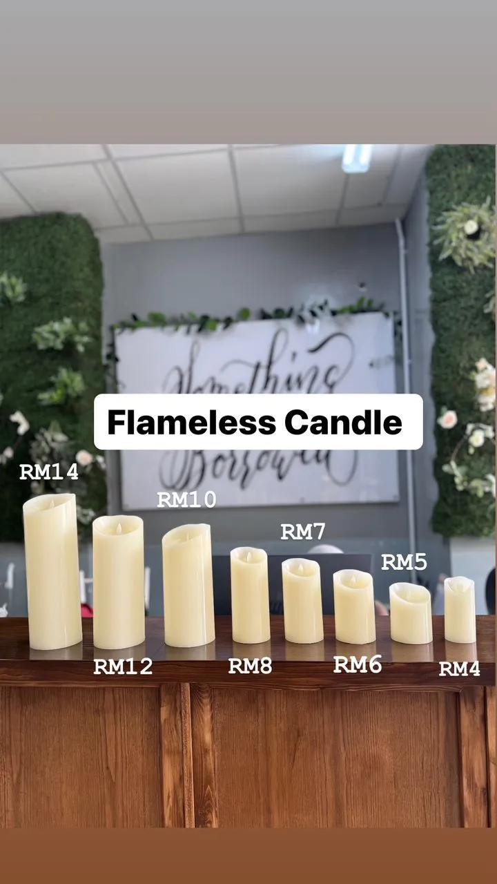 Flameless Candle (battery excluded)