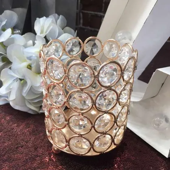 (CYB) Darina Square Candle Holder Gold