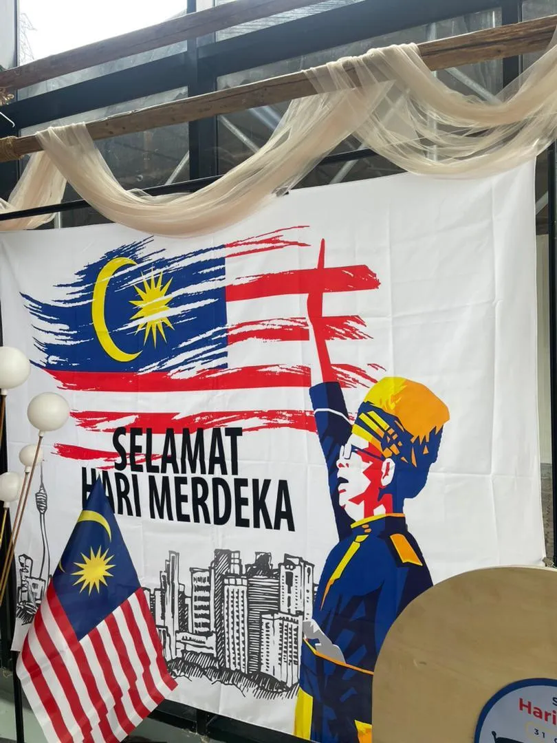 Merdeka Backdrop