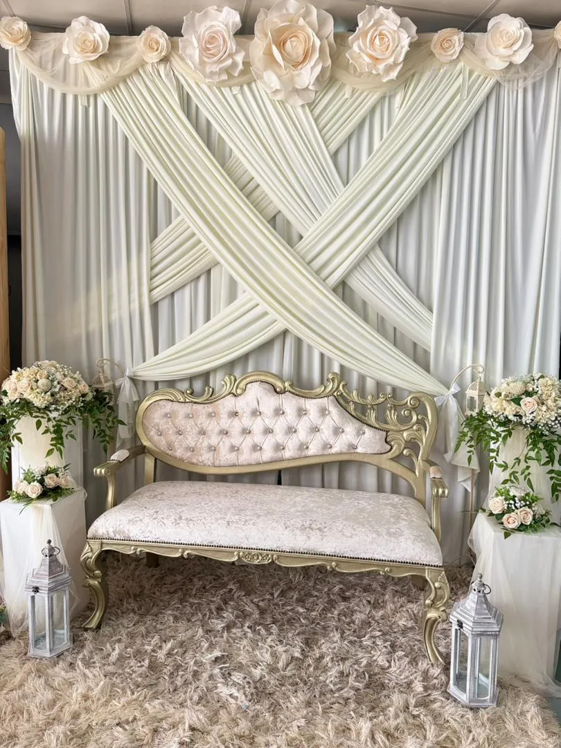 Set Pelamin Cream Luxe