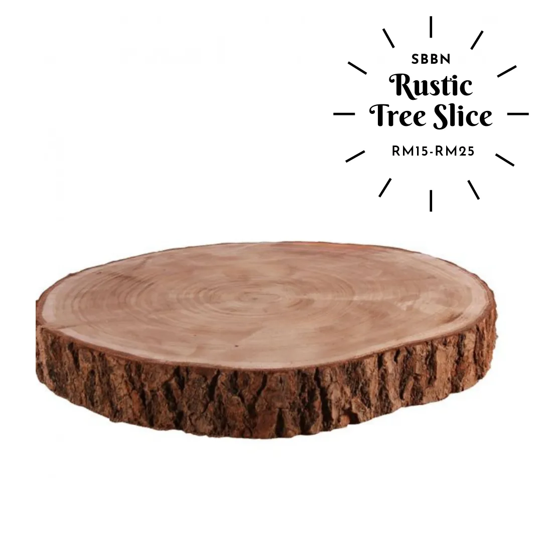 (CYB) Rustic Tree Slice 
