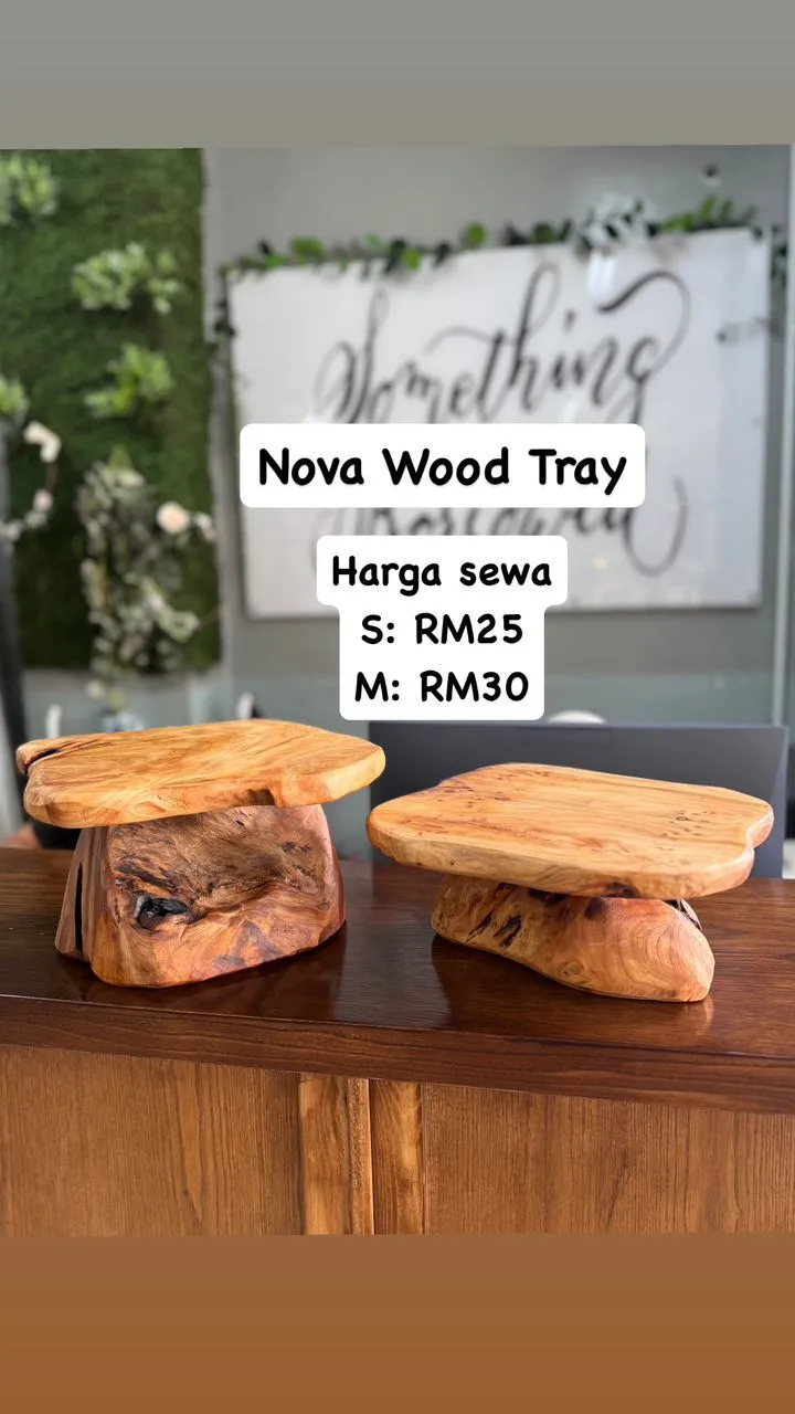 Nova Wood Tray
