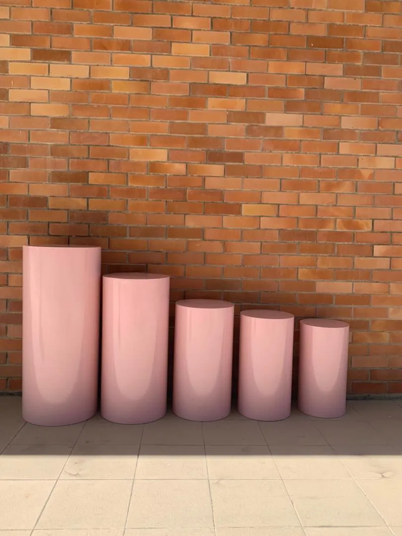 (CYB) Pink Cylinder Box 