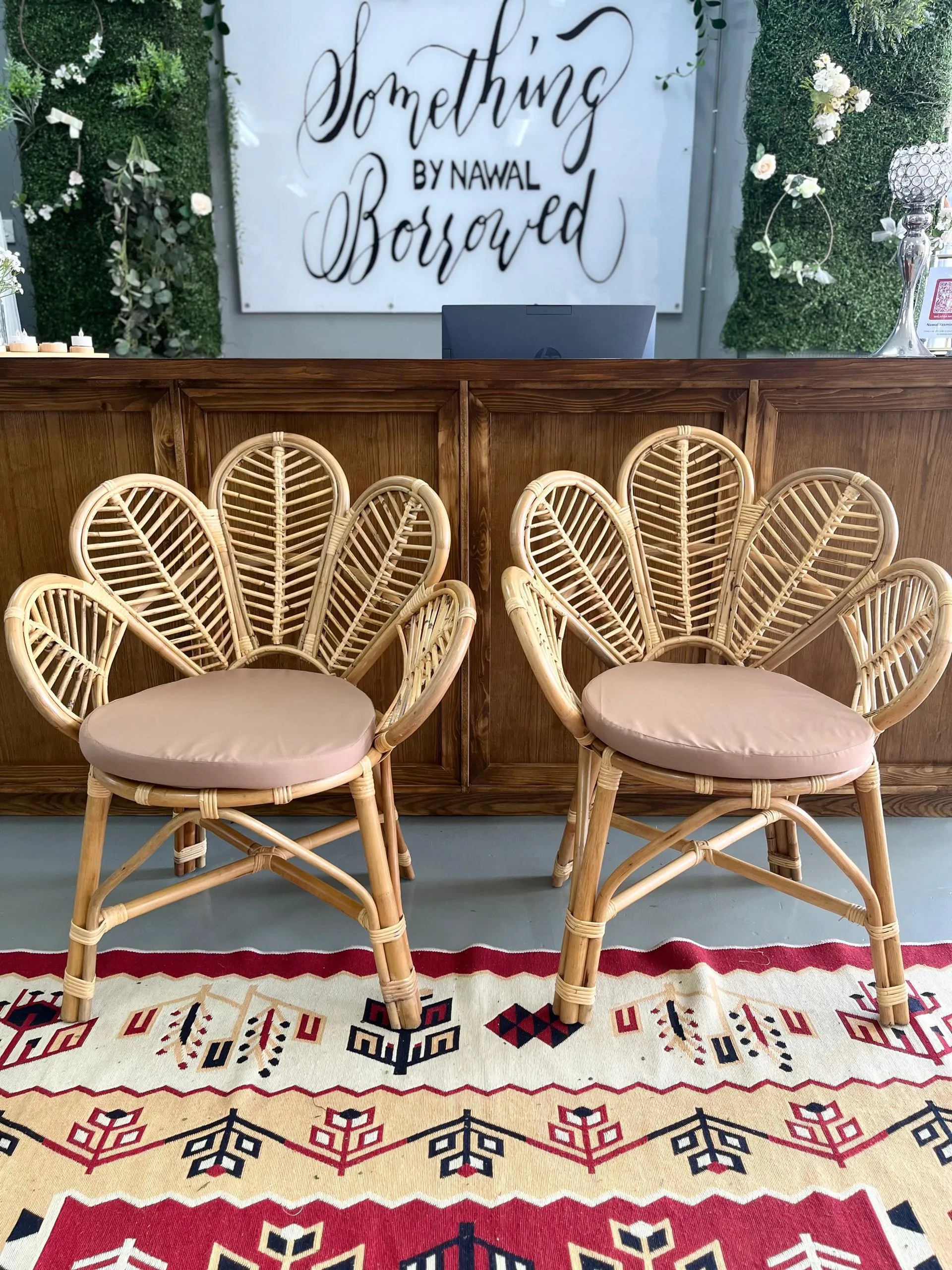 Petals Rattan Chair (Set of 2)