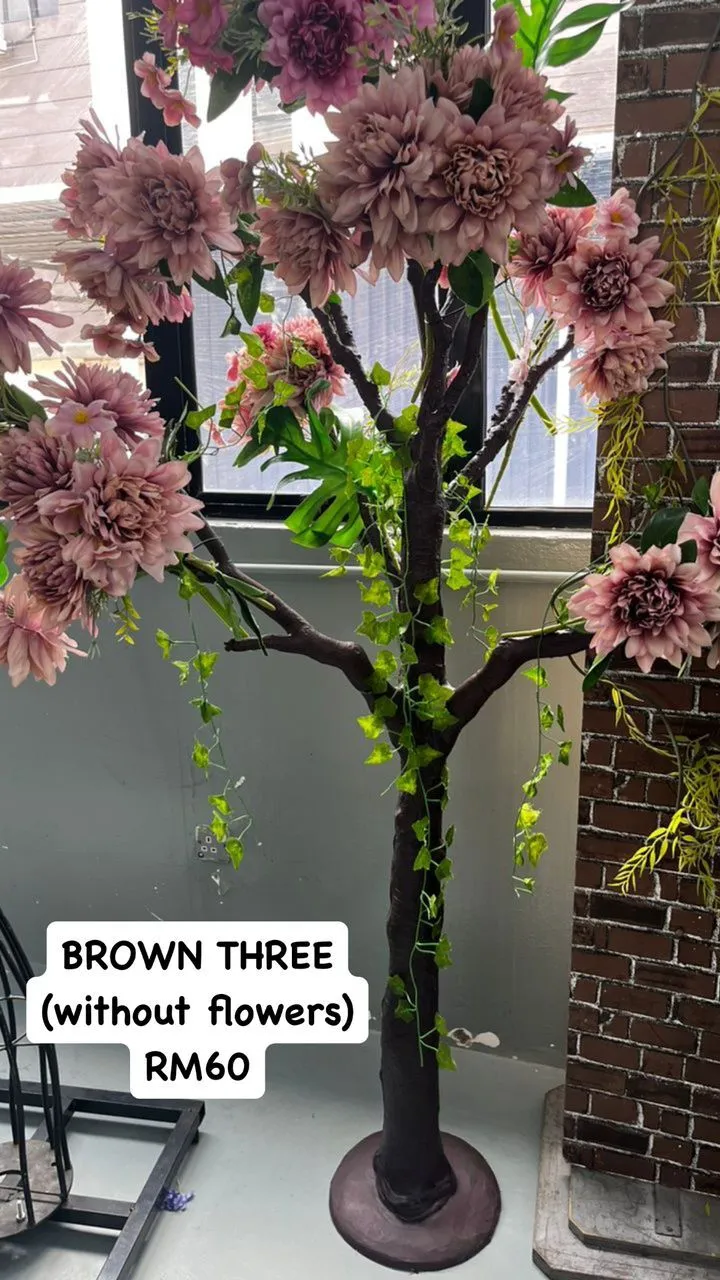 Brown Tree  (without flowers)