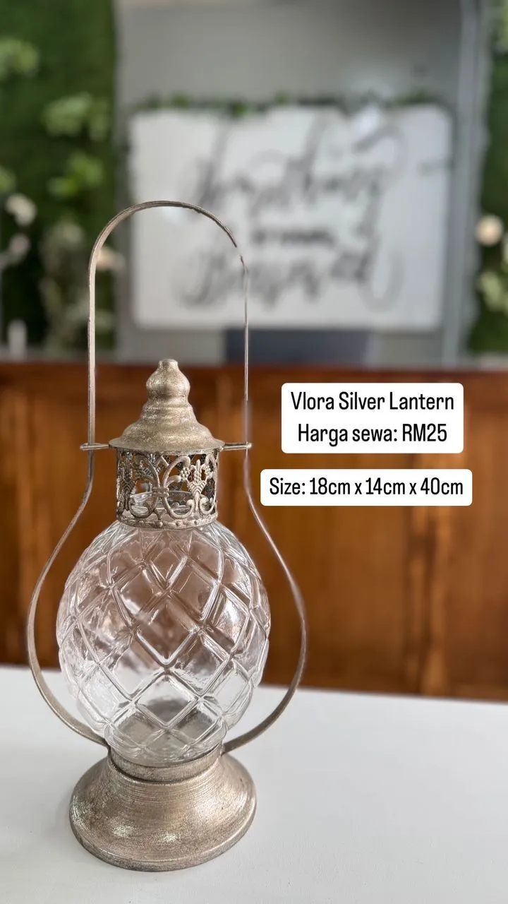 Vlora Silver Lantern