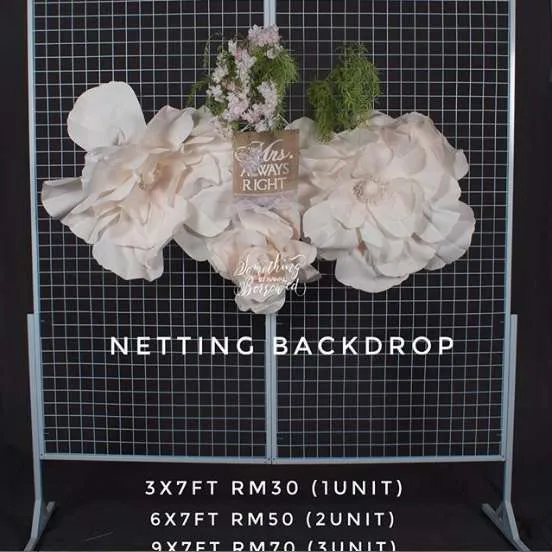 Netting Rack Backdrop (3unit)