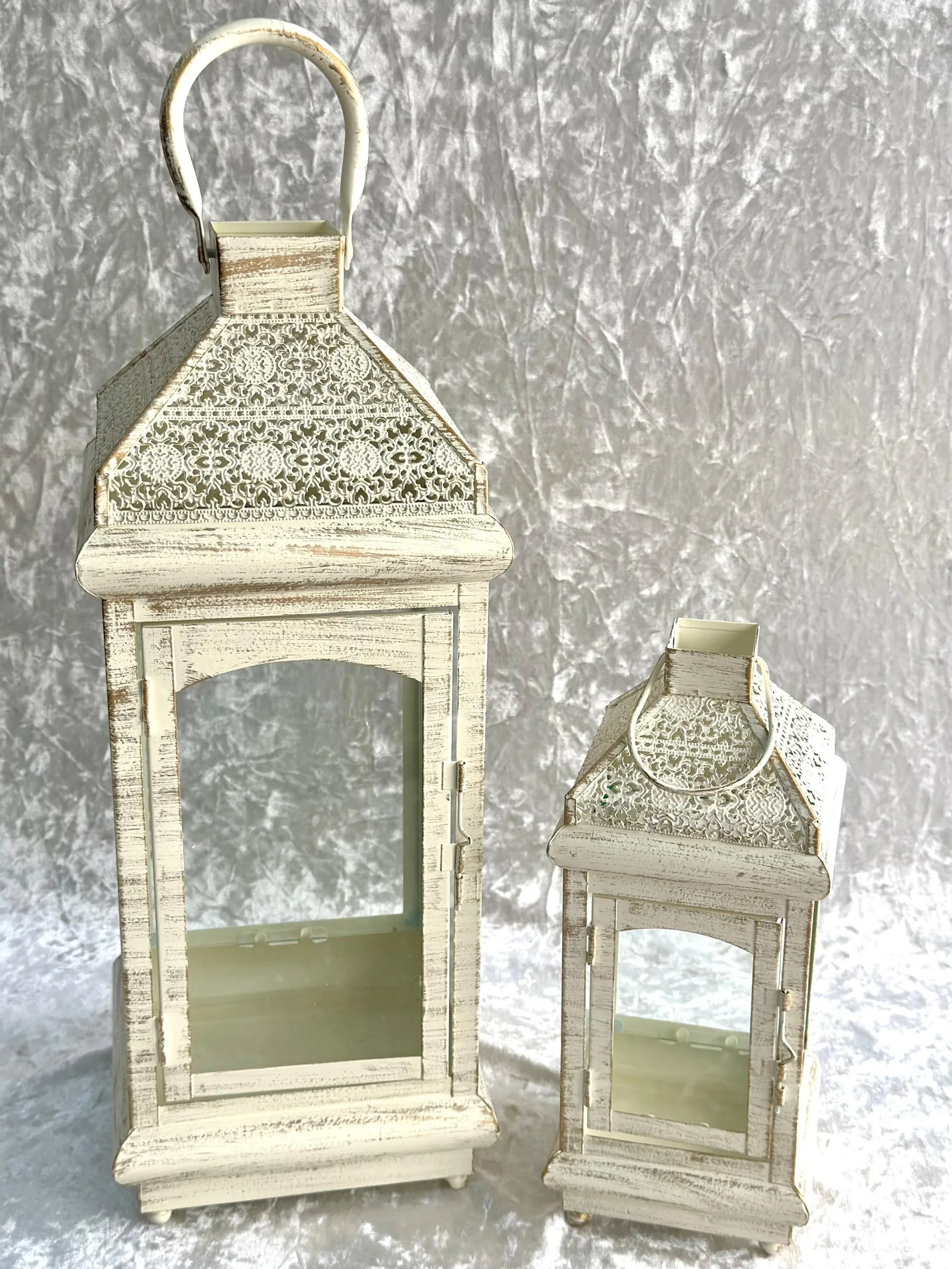 Vintage White Lantern