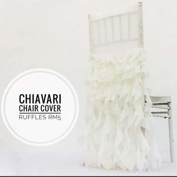 Chiavari Chair Cover - Ruffles
