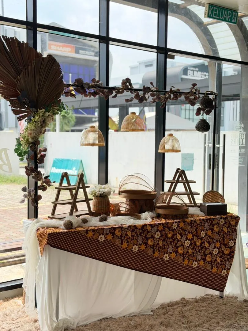 Warisan Rasa Table Setup 