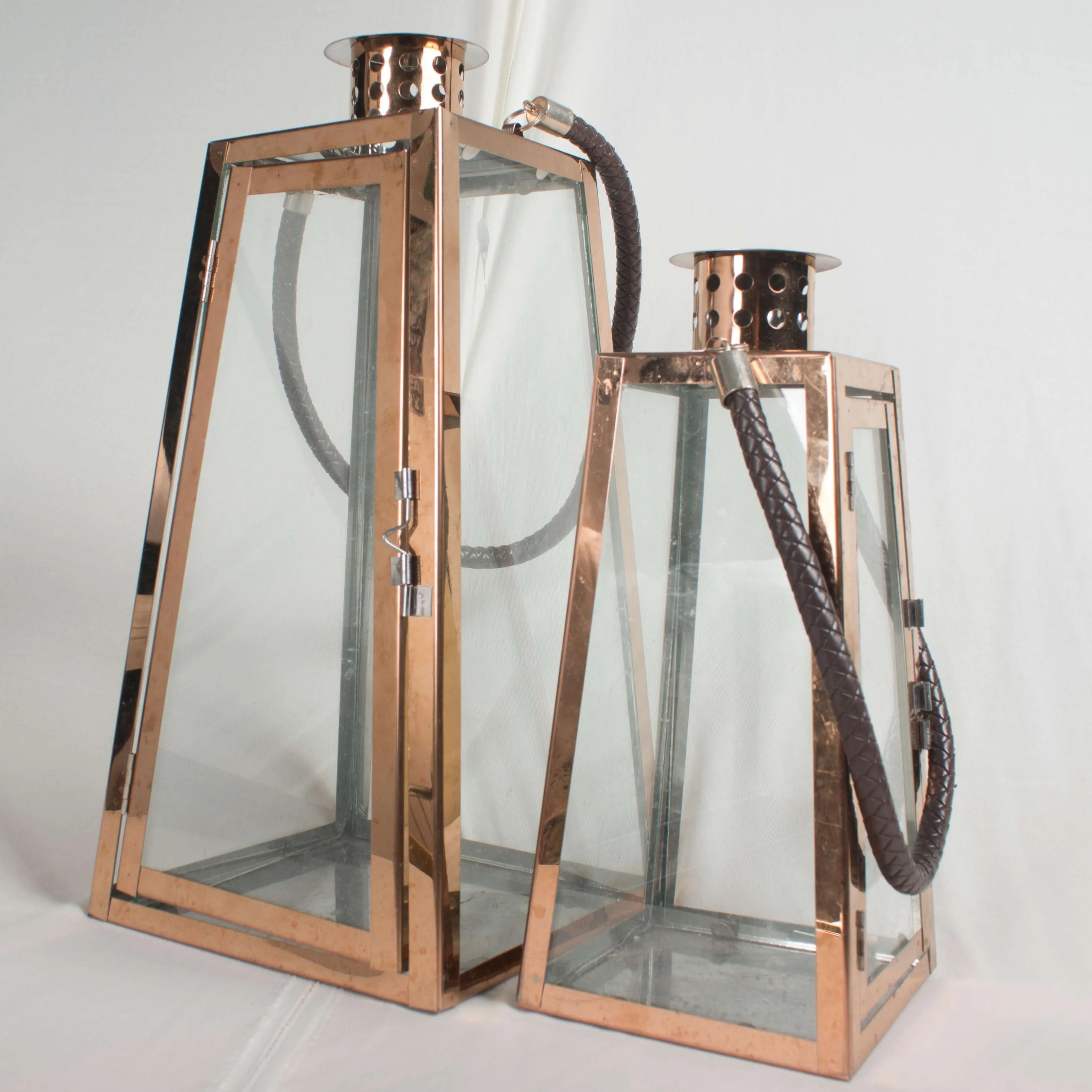 (CYB) Bronze Candle Lantern 