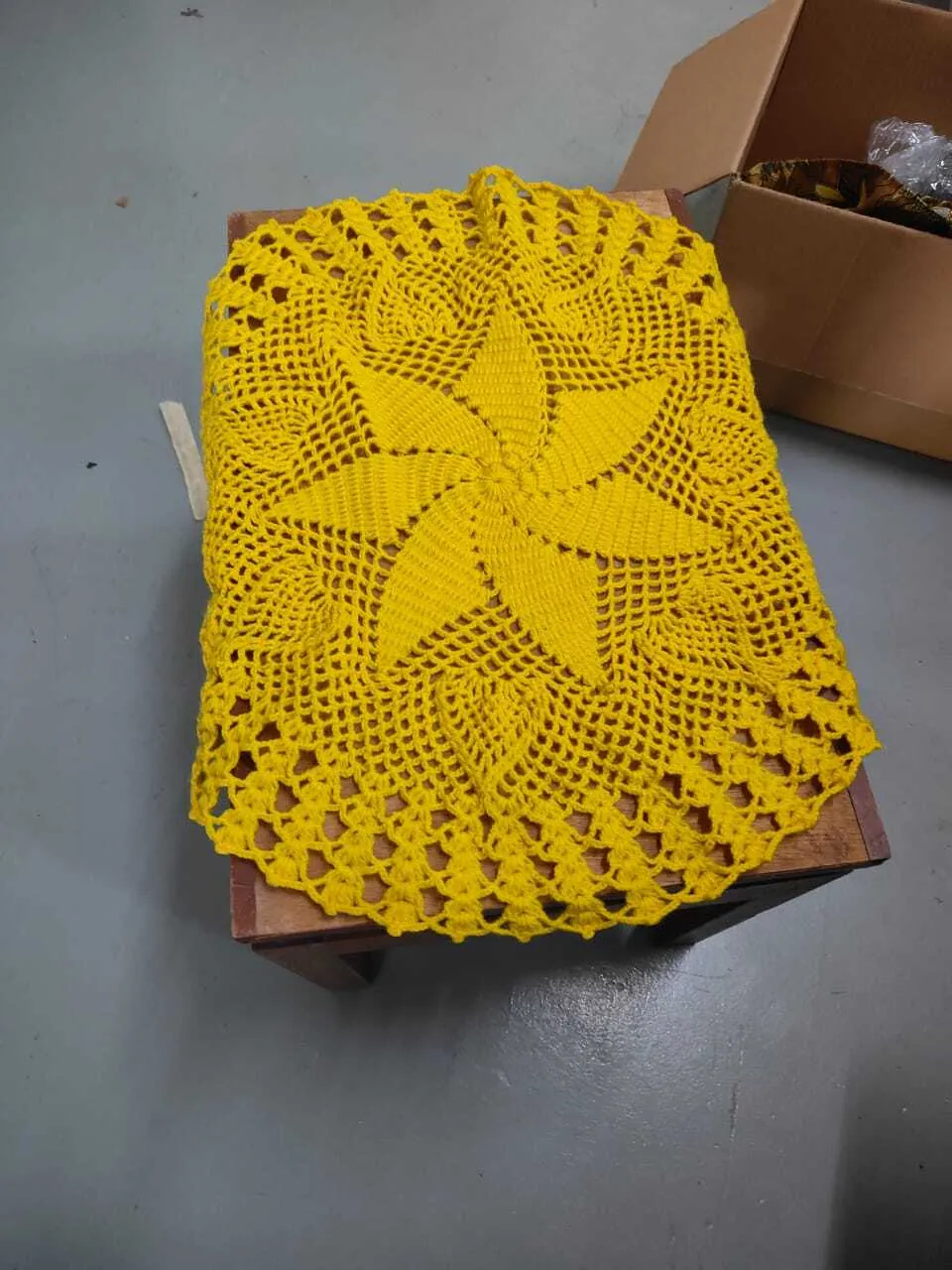 (SM) Alas Meja vintage crochet star