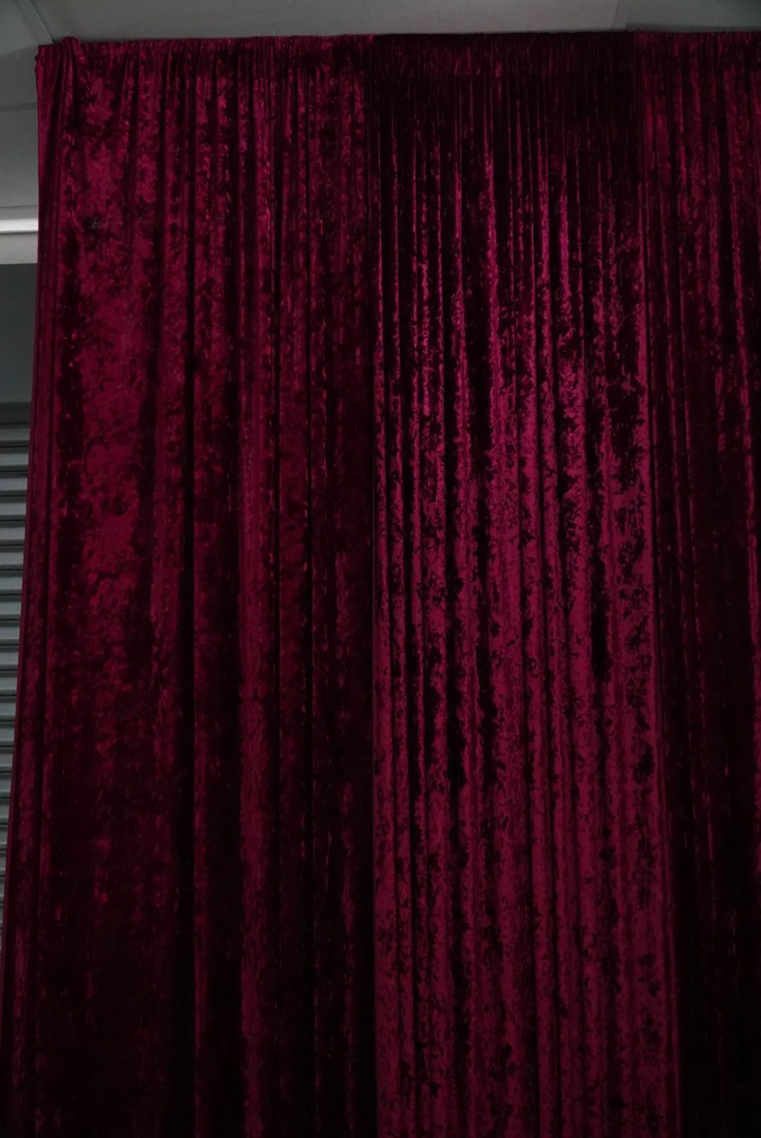 Velvet Backdrop Maroon 