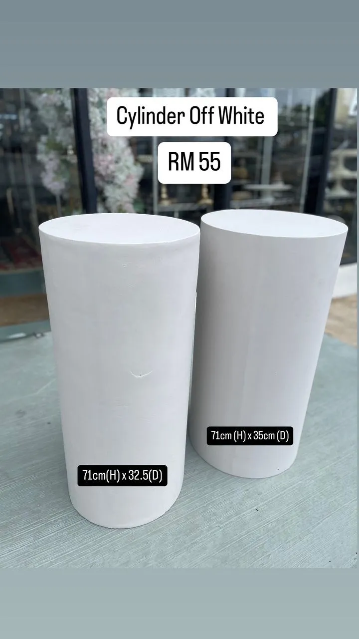Cylinder Off White 