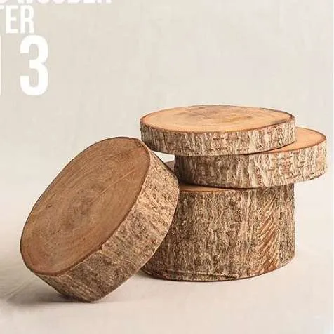 Rustic Wooden Coaster