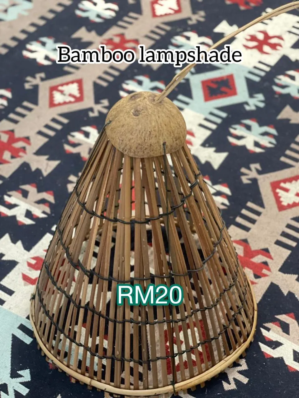 ☺bamboo lampshade