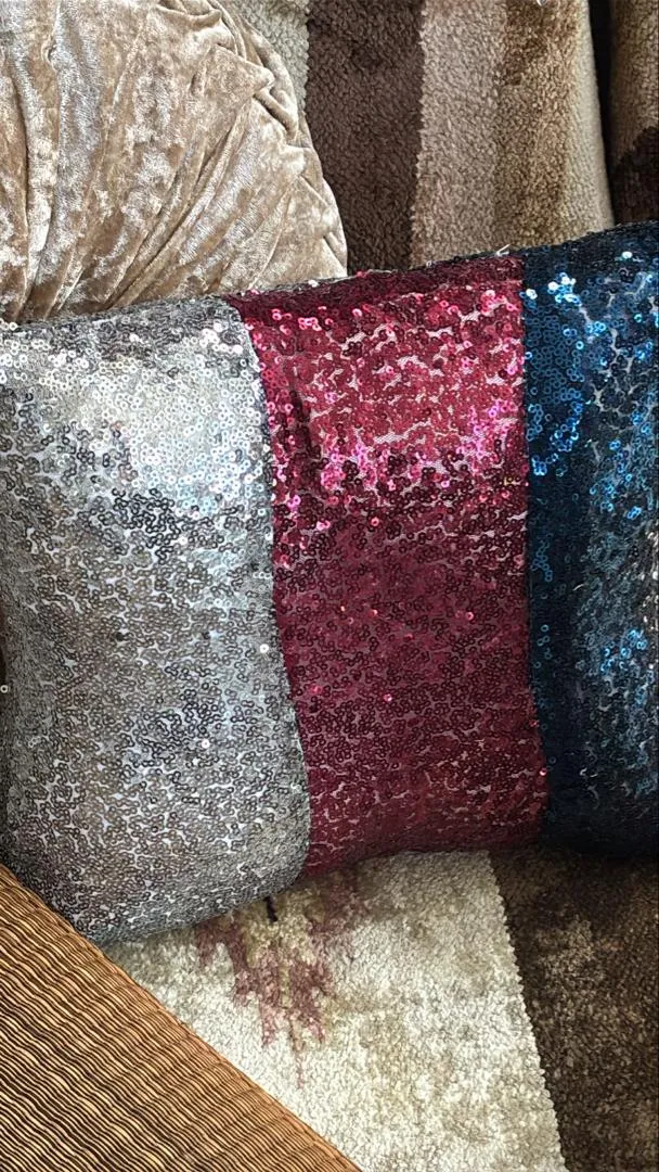 (SM) Bantal Sequin