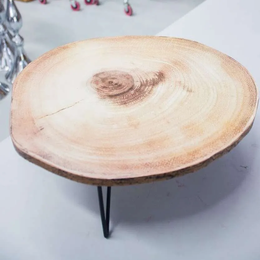 (CYB) Wooden Cake Stand