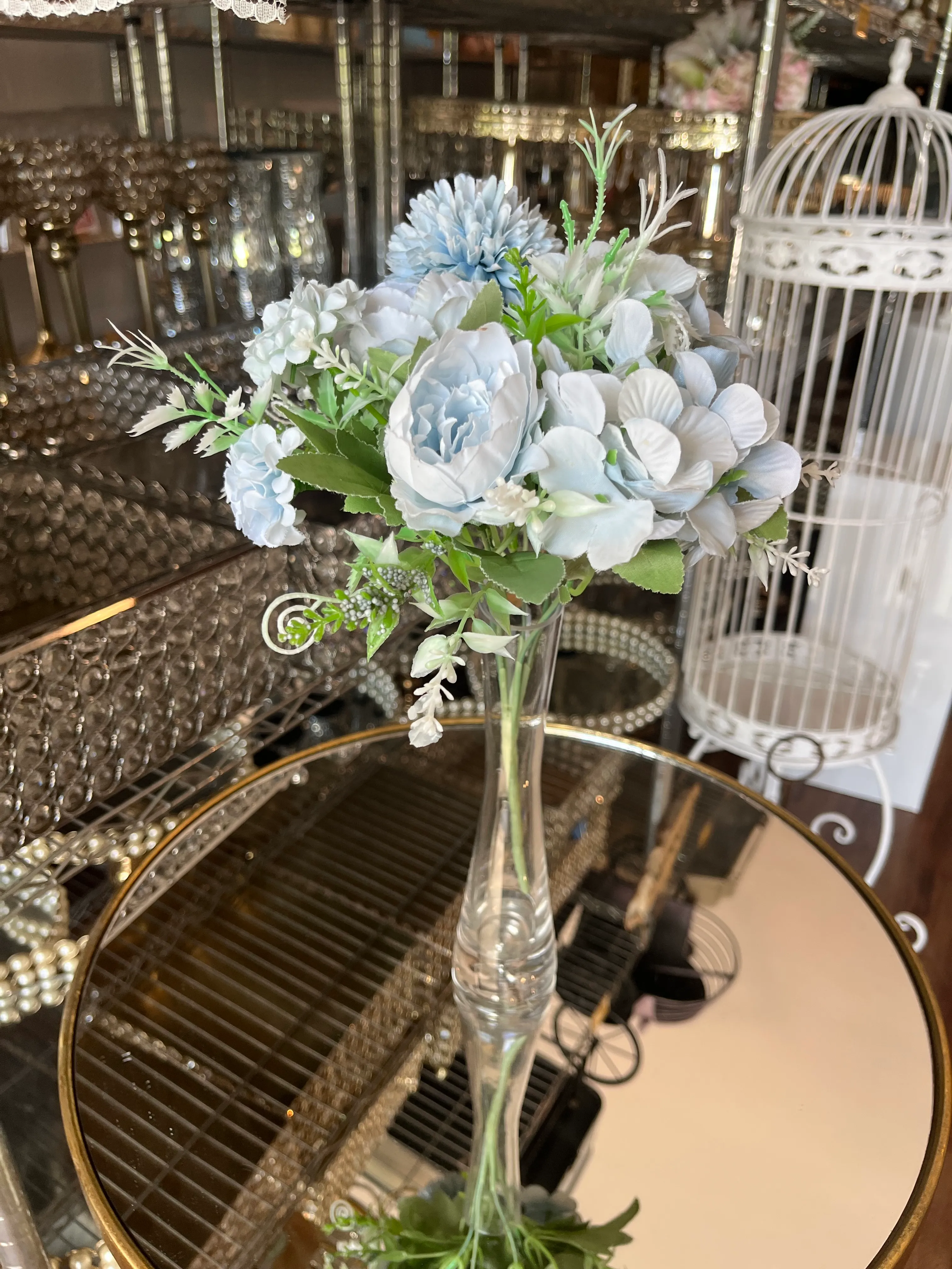 (CYB) Peony Bouquet Blue