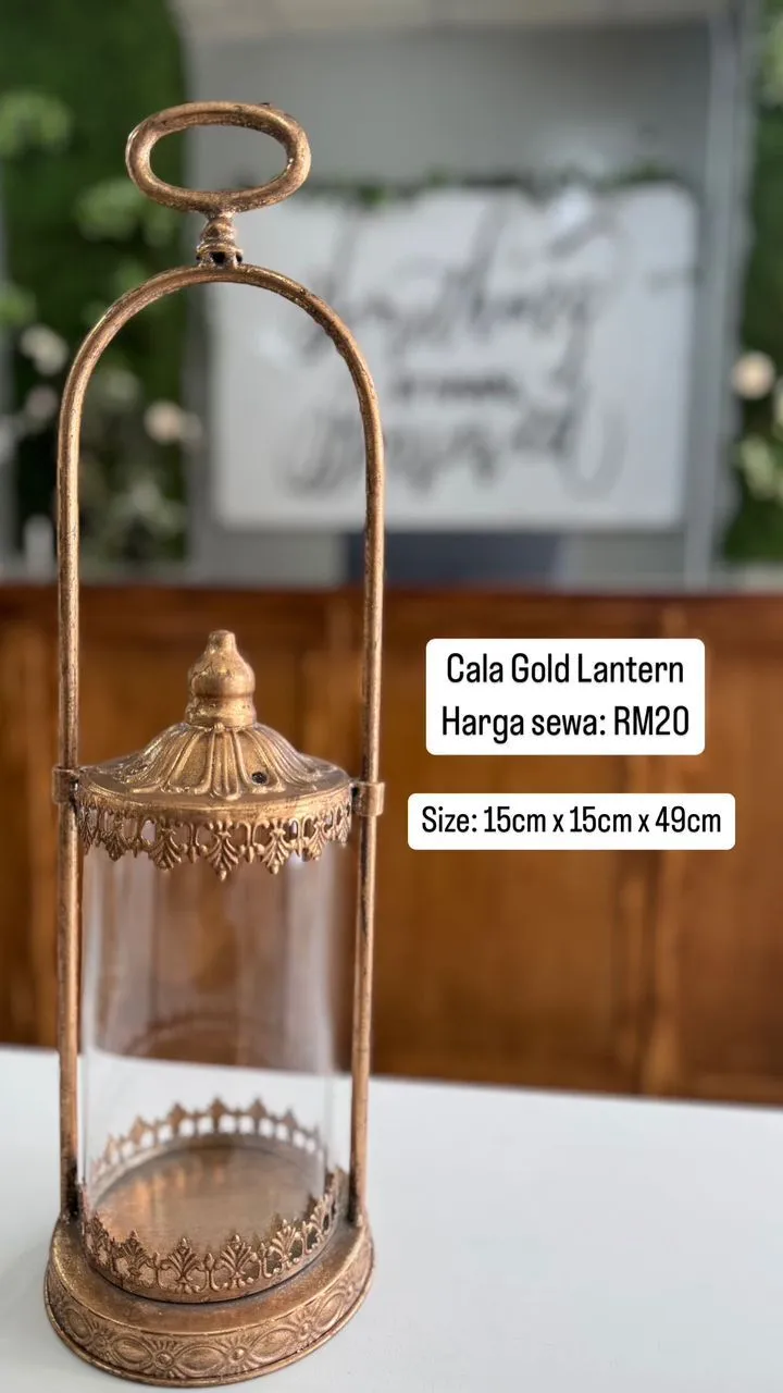 Cala Gold Lantern 