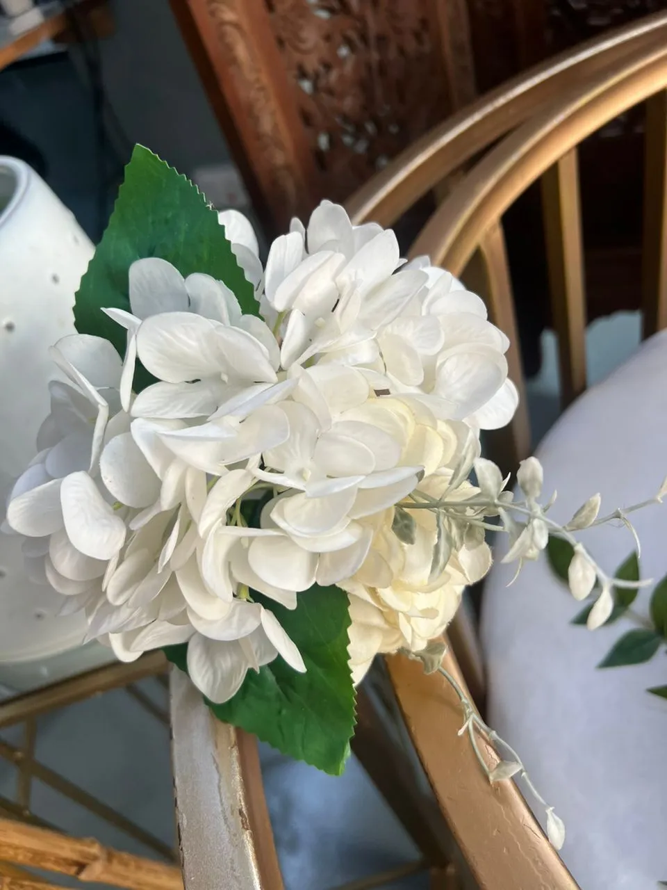 Small Arch Flower Hydrangea White