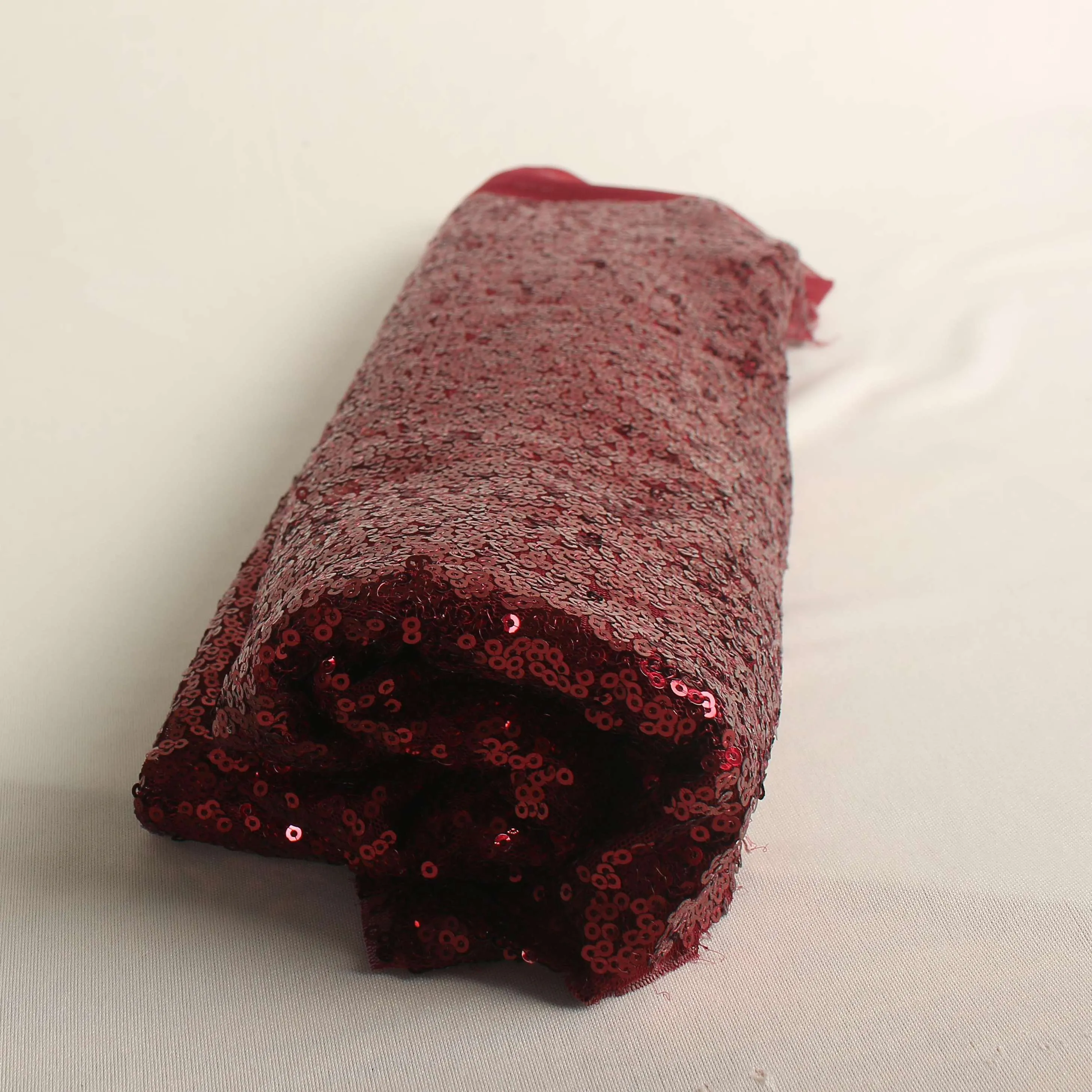 Sequin Maroon