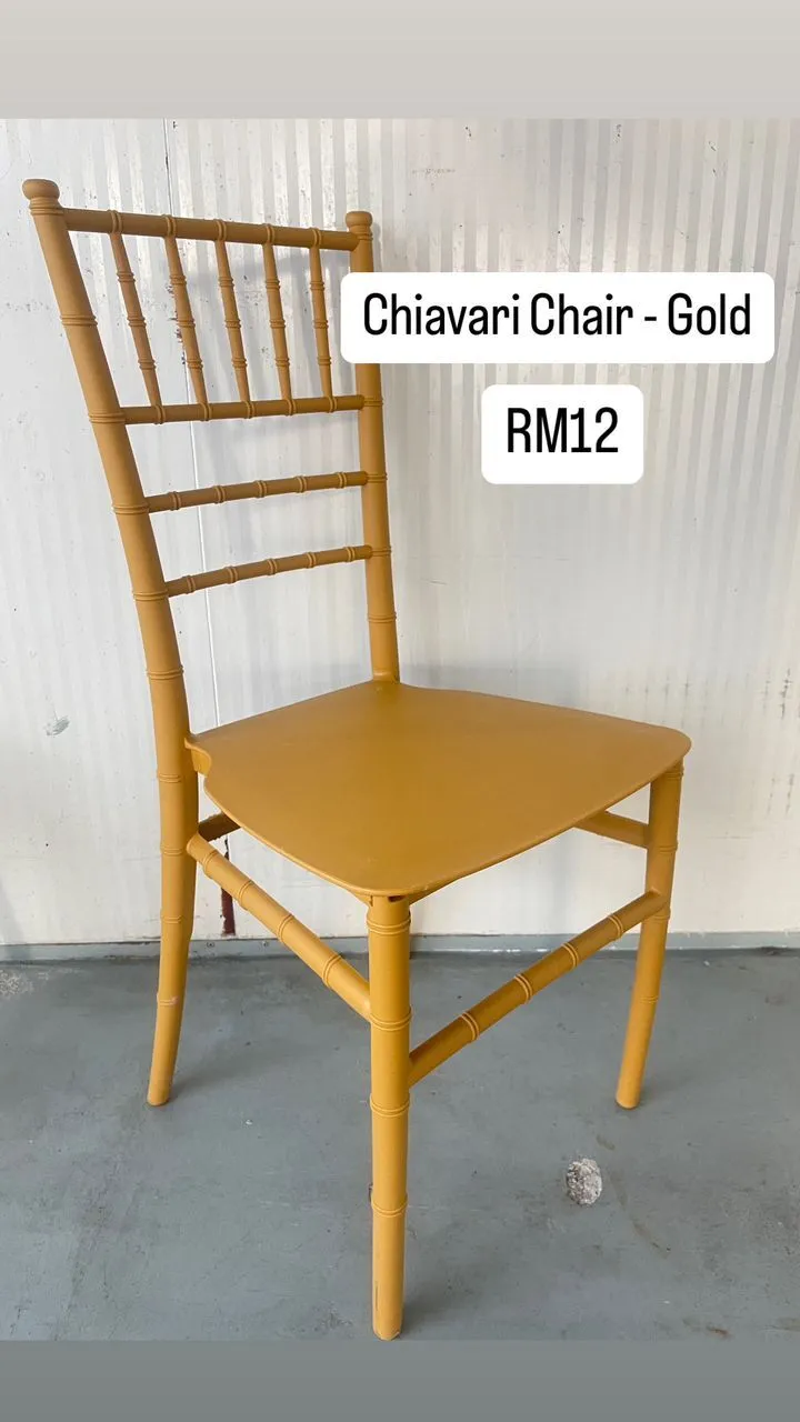 Chiavari Chair Gold (NEW)