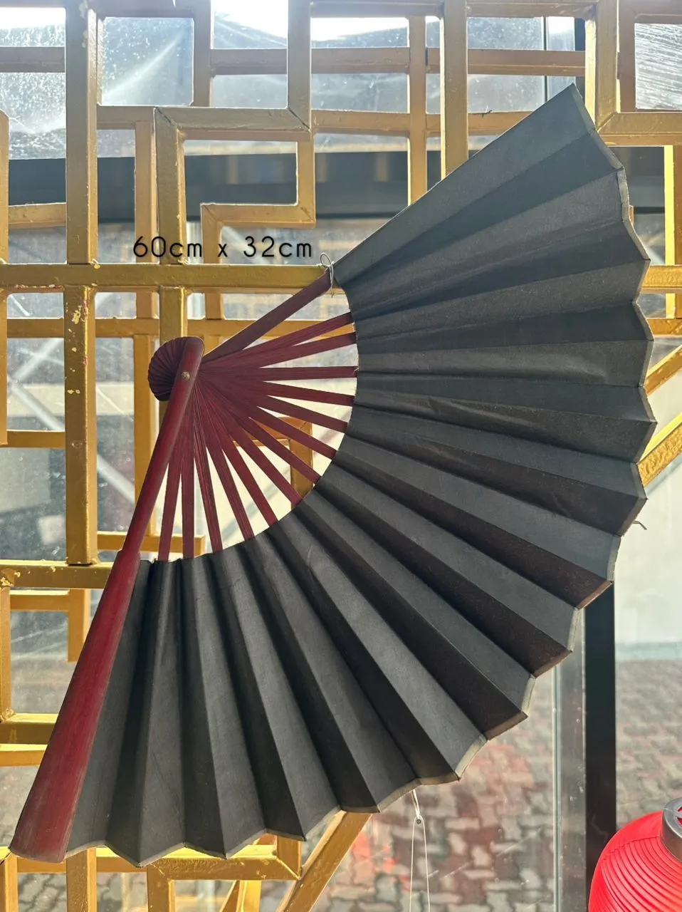 Kipas Tangan Lipat - black