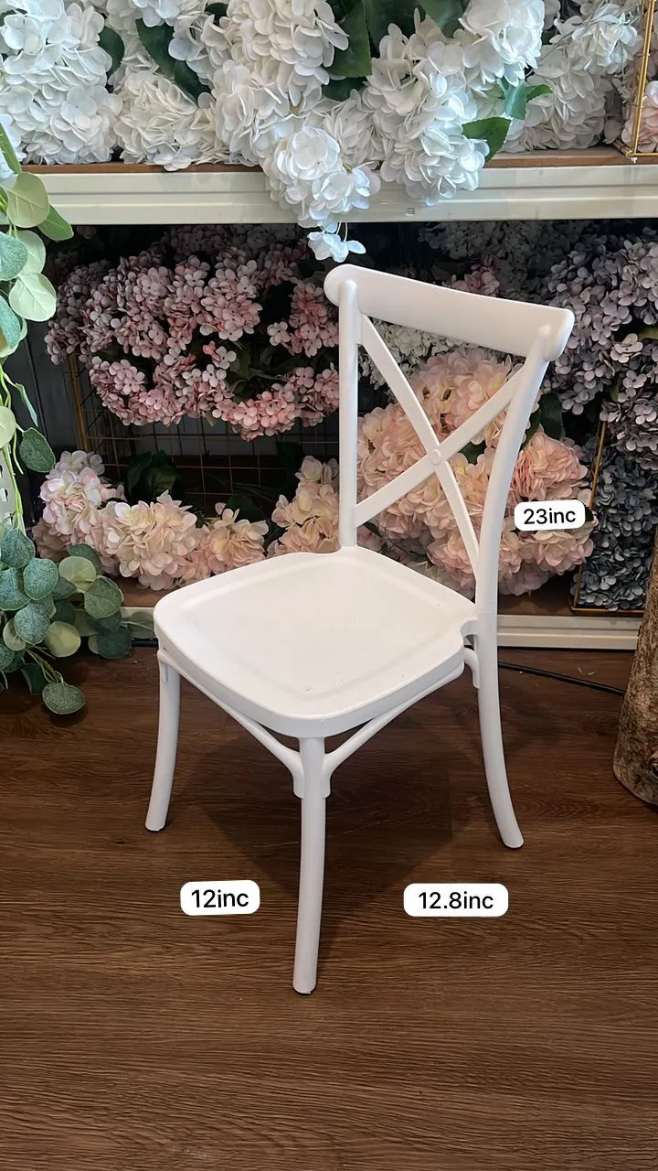 ☺kids white chair