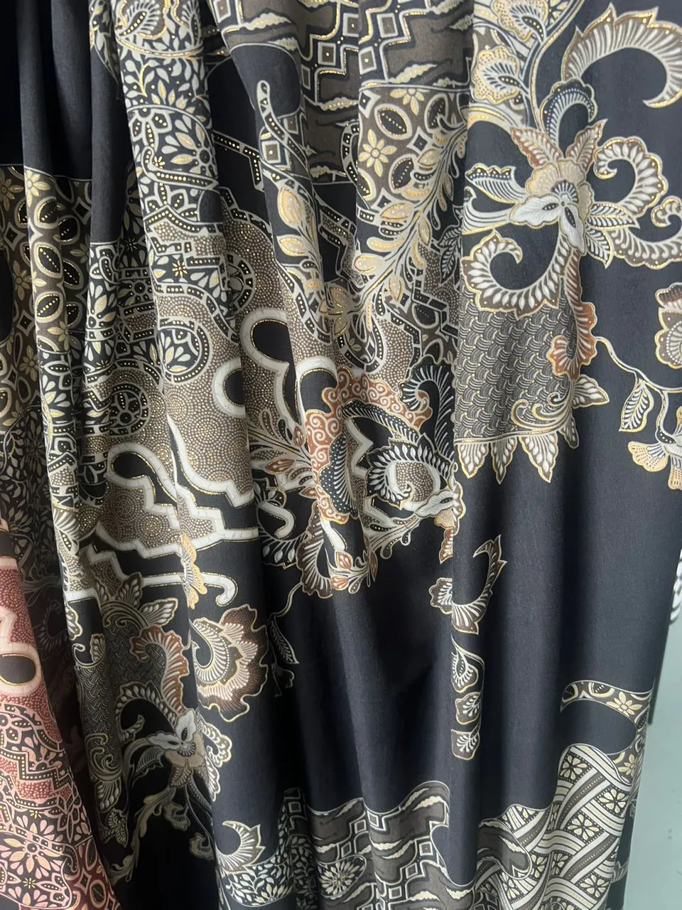 (SM) Kain Batik Halus Soft Coffee