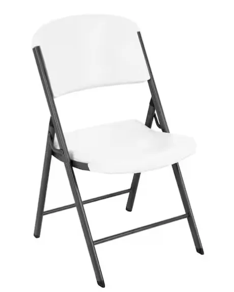 White Plastic Folding Chairs