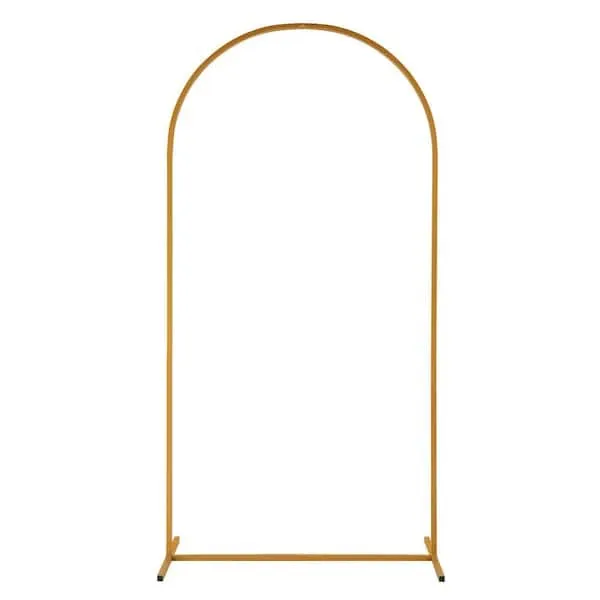 Gold Arch Backdrops - 7.2 ft