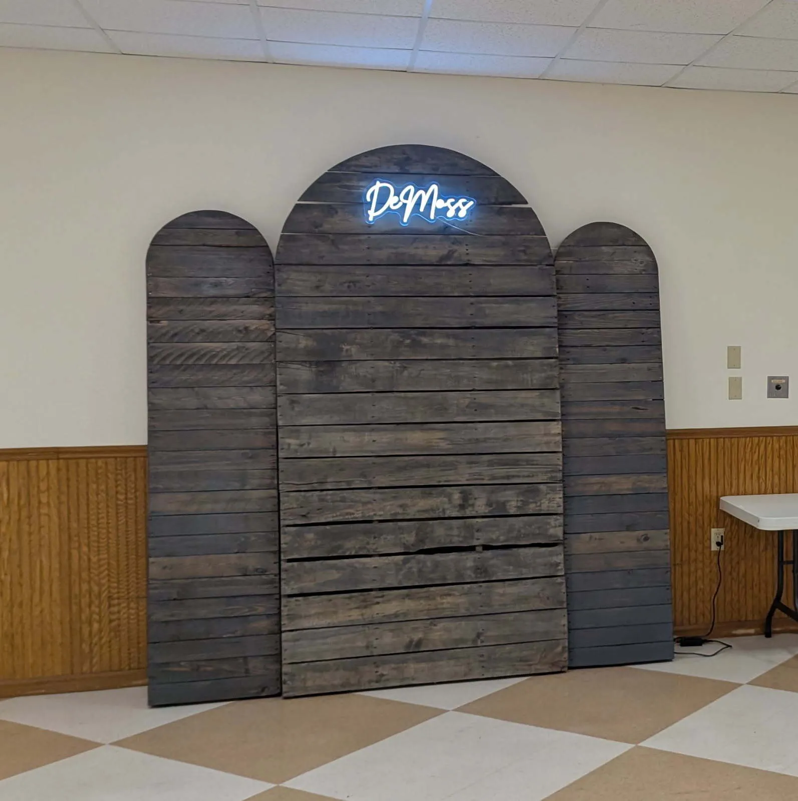 Wood Arch Background