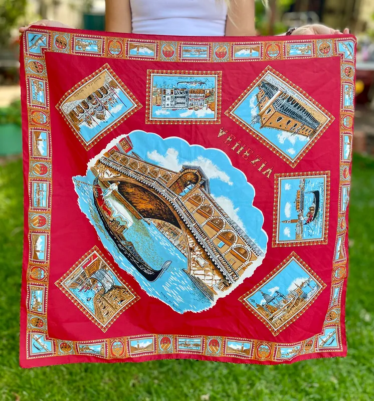 Red Square 'Venezia' Scarf