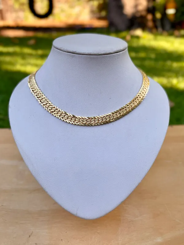 Gold Choker Necklace
